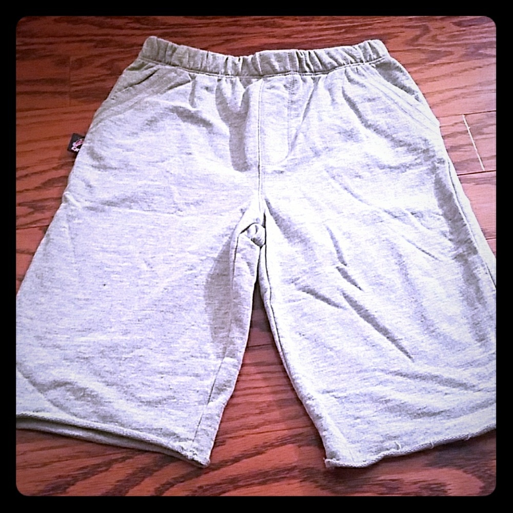Charlie Rocket Gray Athletic Lounge Shorts 7